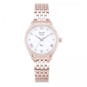 Alexandre Christie AC 2693 Rosegold White LHBRGMS